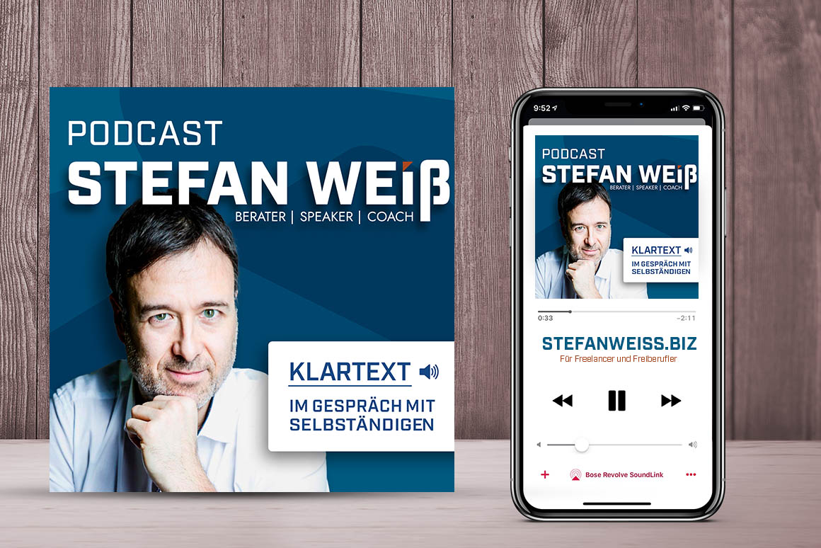 Wieviel Gewinn bleibt vom Umsatz - Podcast Klartext mit Stefan Weiss - Freelancer Tagessatz Rechner Freiberufler Produkt
